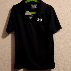 Under Armour, boys shirt with collar